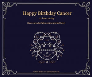 Cancer Birthday 2021