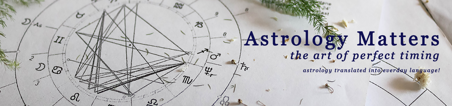 Header for Astrology Matters Website