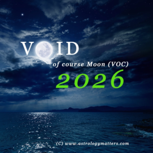 Void of Course (VOC) Moon 2026 Void of Course (VOC) Moon 2026